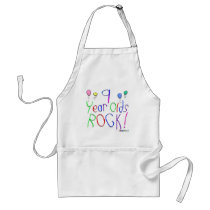 9 Year Olds Rock ! aprons