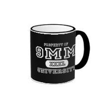 9mm Univeristy Dark Mugs