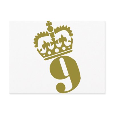 9th Birthday - Number – Nine Post Cards by Thinkdifferent