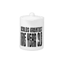 9th Birthday Parties Worlds Greatest Nine Year Old