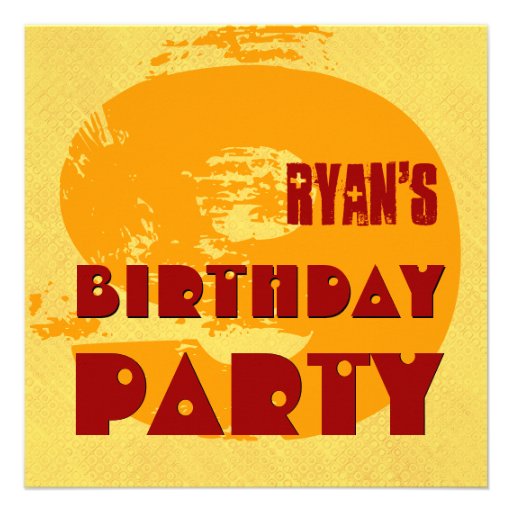59+ 9 Year Old Invitations, 9 Year Old Announcements & Invites Zazzle
