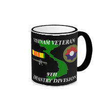 9th Infantry Division Vietnam Veteran Coffee Mugs