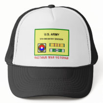 9TH INFANTRY DIVISION VIETNAM WAR VET hats by drphill1946 9TH INFANTRY DIVISION VIETNAM WAR VET hats