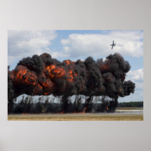A10 Ground Attack Print