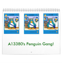 A13380'S Penguin Gang Calendar!