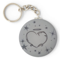 A1 Heart Keychain