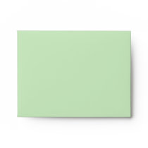 A2 Green Polka Dot Flower Pastel Envelopes