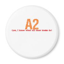 A2 Job Description Refrigerator Magnets