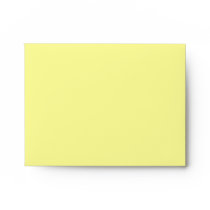 A2 Yellow Polka Dot Flower Envelopes
