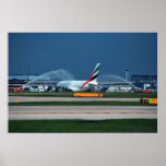A380 Manchester Poster