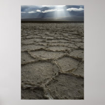 a4959 - Light Rays over Death Valley Print