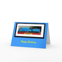 a4 mallard rb, Happy Birthday Greeting Card