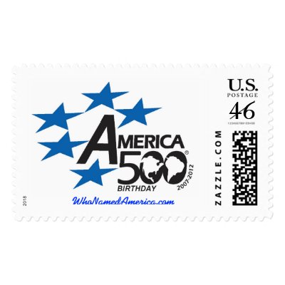 A500-Flag-Logo-Print, WhoNamedAmer... - Customized Stamps by ctb500