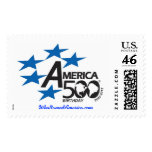 A500-Flag-Logo-Print, WhoNamedAmer... - Customized postage