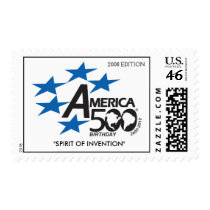 A500-Flag-logo,  "SPIRIT OF INVENT... - Customized postage