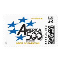 A500-Flag-logo,  SPIRIT OF INVENTION, 2008 EDITION Stamps