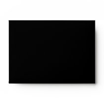 A6 Black & White Monogram Wedding Envelopes