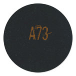 a73 absolute black  sticker