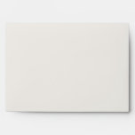 #A7 - Black & Cream Monogram (Black inside) envelopes