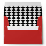 A7 Greeting Card Black Diamonds Envelopes