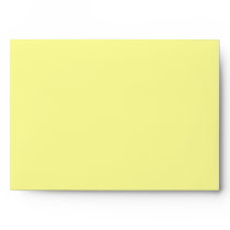A7 Yellow Polka Dot Flower Envelopes