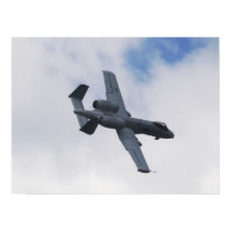 A-10 In Flight posters
