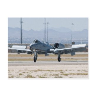 A-10 Thunderbolt II Flaps Postcard