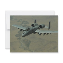 A-10 Thunderbolt II invitations