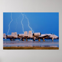 A-10 Thunderbolt II's Posters