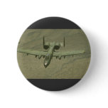 A-10 Warthog anti-tank aircraft, aerial shot Pins