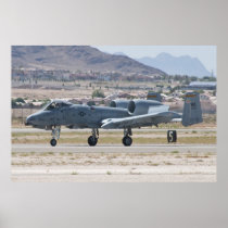 A-10A Thunderbolt II, WA AF 80 200 Landing Posters