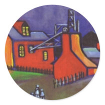 A 19TH CENTURY COAL MINE stickers