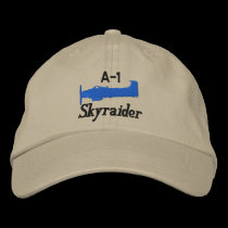 A-1 Skyraider (Light Color Only) embroidered hats