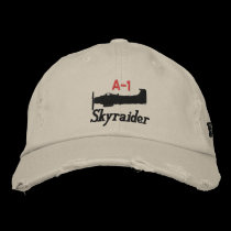 A-1 Skyraider (Light Color Only) embroidered hats