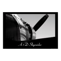 A-1D Skyraider posters