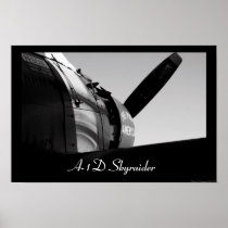 A-1D Skyraider posters
