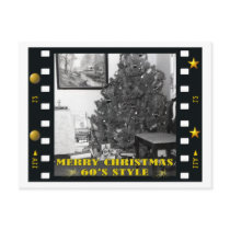 A 60S CHRISTMAS postcards