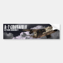A-7 Corsair II Bumper Stickers