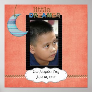 a adoption day poster print
