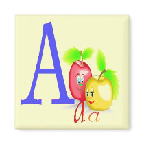A - Alphabet Magnet by elenaind A - Alphabet Magnet