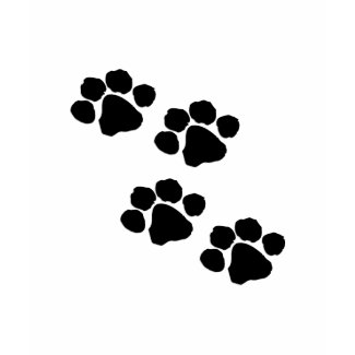 A Animal Paw Prints shirt
