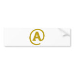 A-at bumper stickers