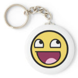 A AWESOME SMILEY FACE PRODUCT KEYCHAINS