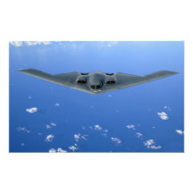 A B-2 Spirit soars through the sky Photo