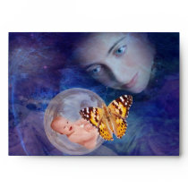 A baby and mother's joy envelopes