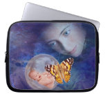 A baby and mother's joy laptop sleeve