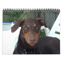A Baby Hound, A Baby Dog 2007 Wall Calendars