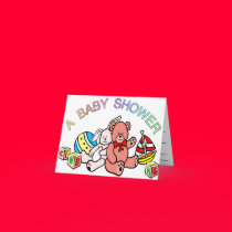 A Baby Shower cards
