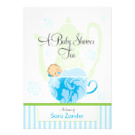 A Baby Shower Tea Party  |  Boy Invitation