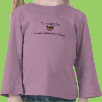 A baby sister from China! t-shirts
